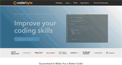 Desktop Screenshot of coderbyte.com